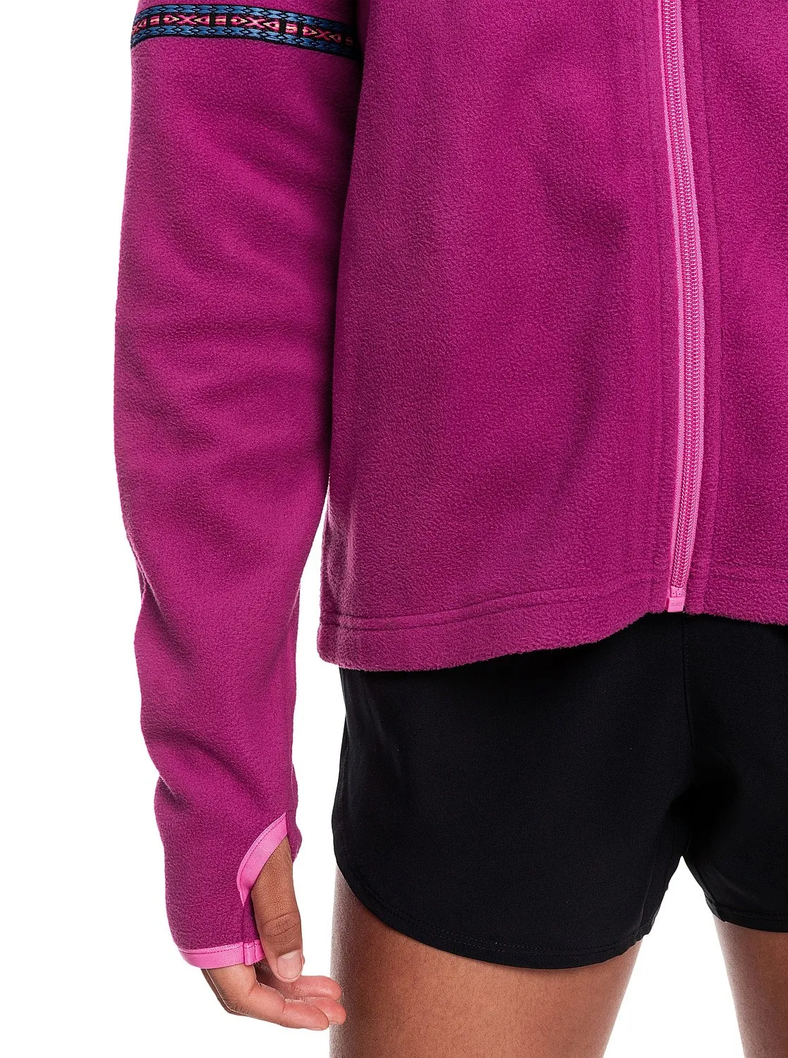 sweat-shirt Roxy Easy Like An Hike Zip - MQB0/Boysenberry - women´s