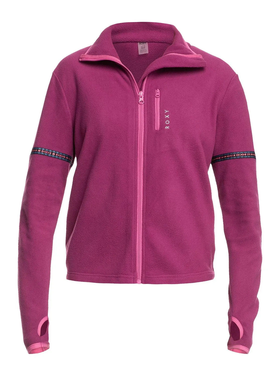 sweat-shirt Roxy Easy Like An Hike Zip - MQB0/Boysenberry - women´s