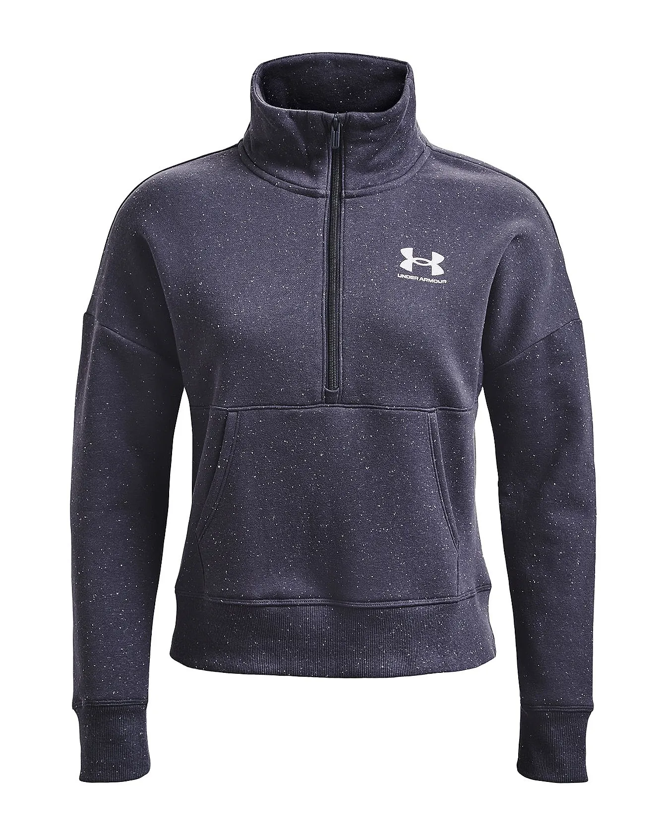 sweat-shirt Under Armour Rival Fleece - 558/Tempered Steel/White - women´s