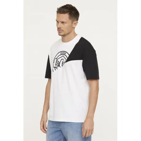 T-shirt ATIMO Blanc/Black