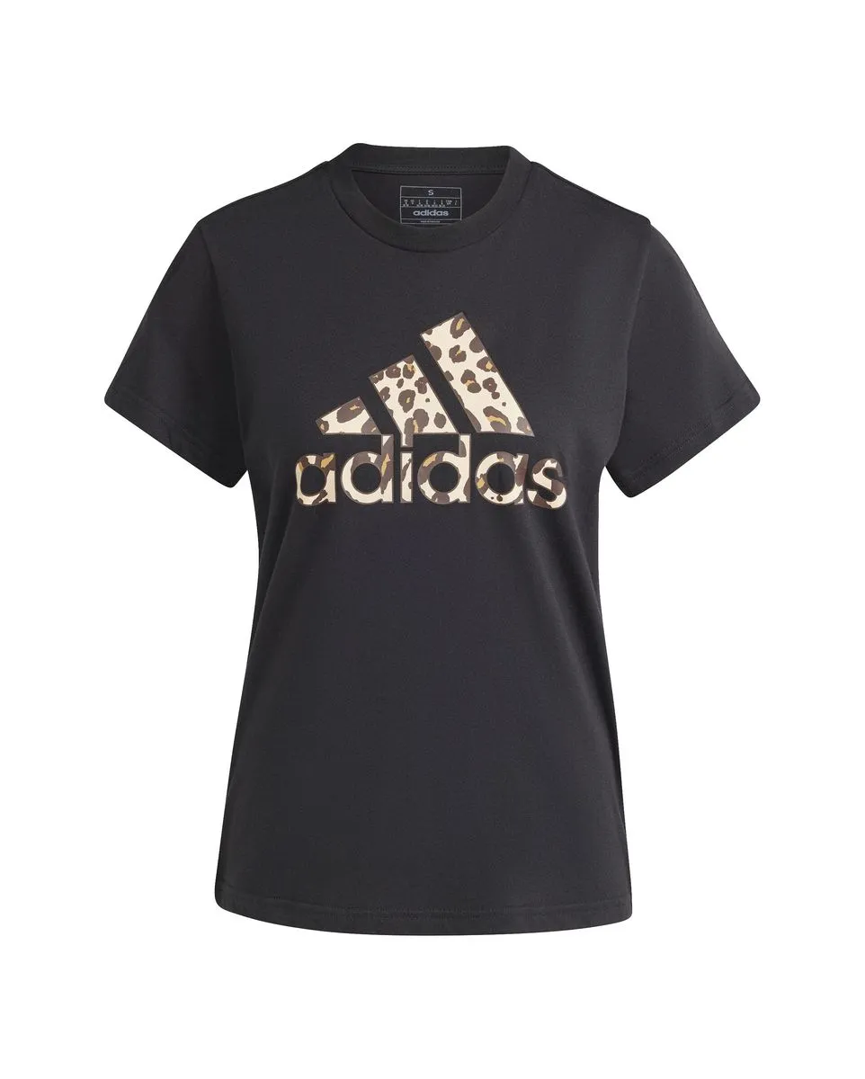 T-shirt Femme W ANIMAL GT Noir