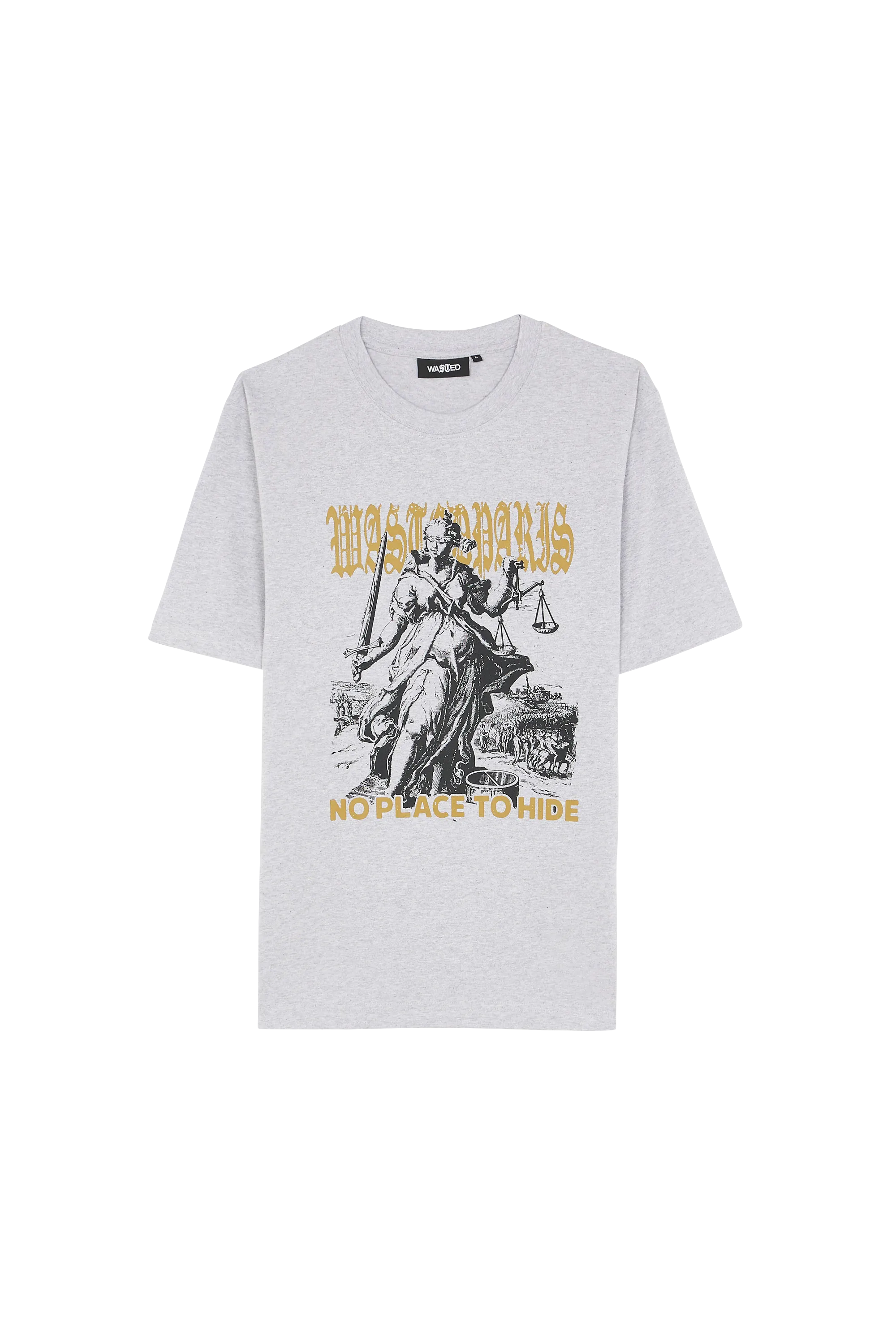 T-shirt Gris Wasted - Homme | Citadium