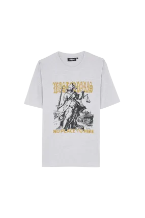 T-shirt Gris Wasted - Homme | Citadium