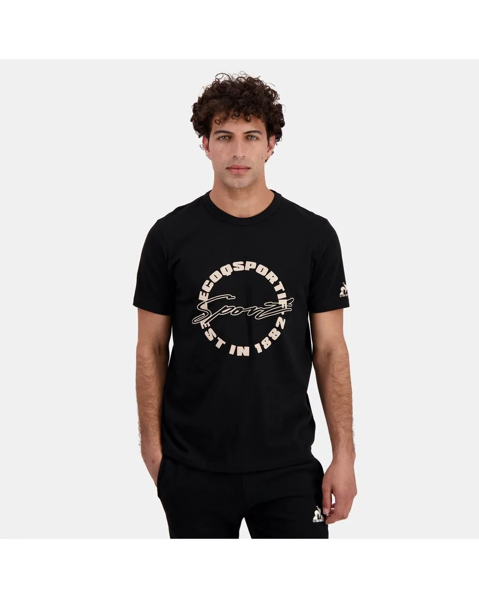 T-shirt Homme CONTEMPORAIN TEE SS N1 M BLACK Noir