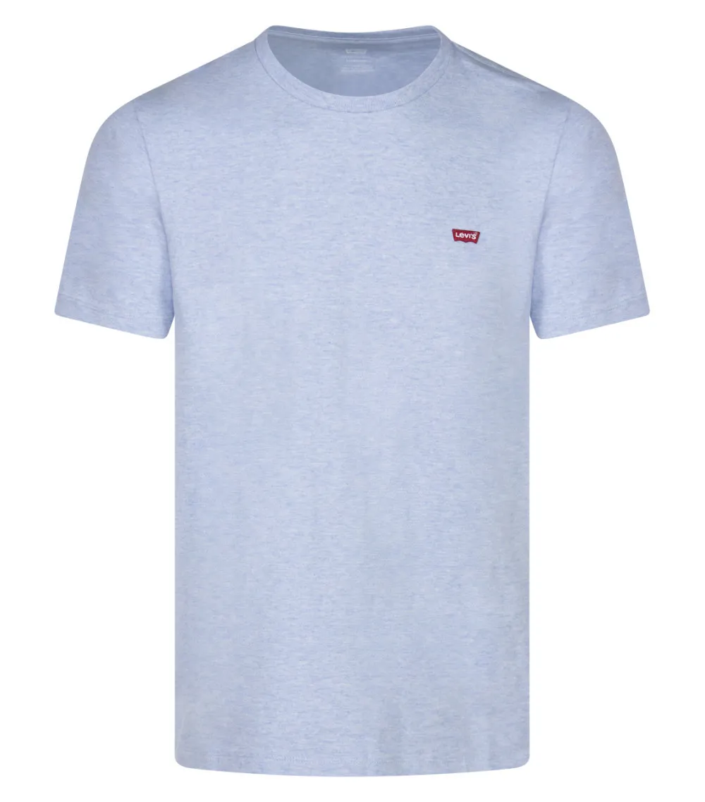 T-shirt Levi's® coton avec manches courtes et col rond  bleu