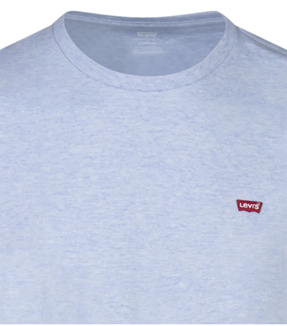 T-shirt Levi's® coton avec manches courtes et col rond  bleu