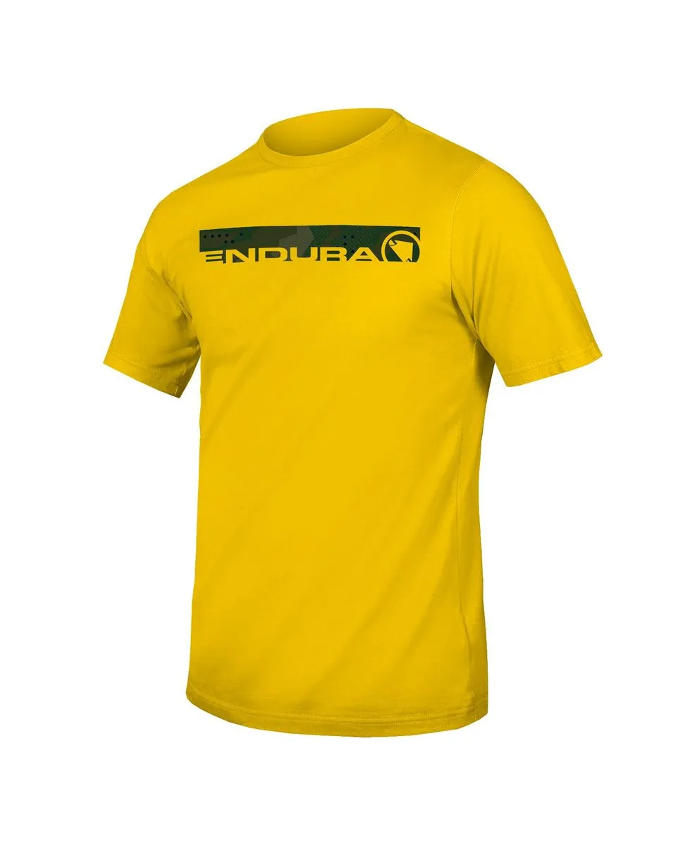 T-shirt manches courtes Homme BIO ONE CLAN Jaune