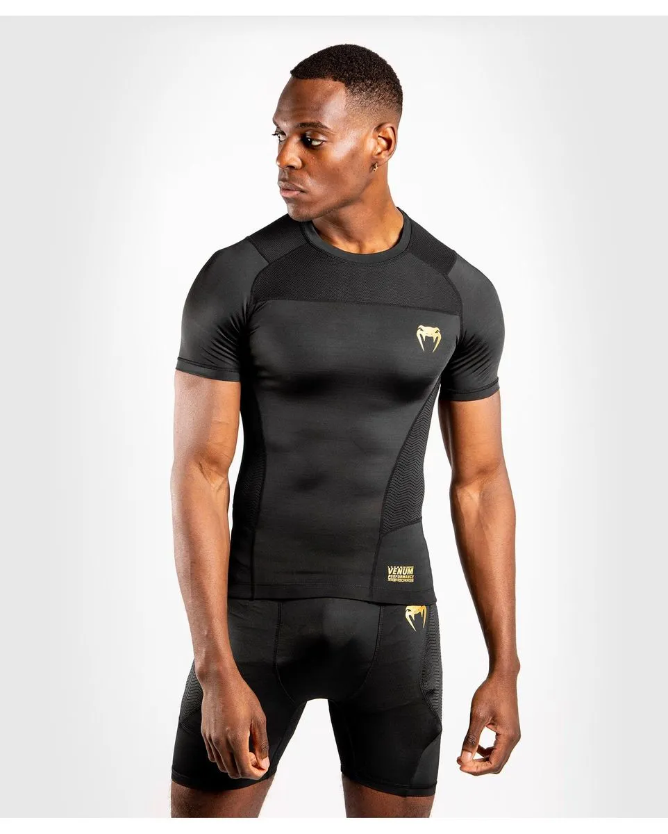 T-shirt manches courtes Homme RASHGUARD VENUM G-FIT SL Noir