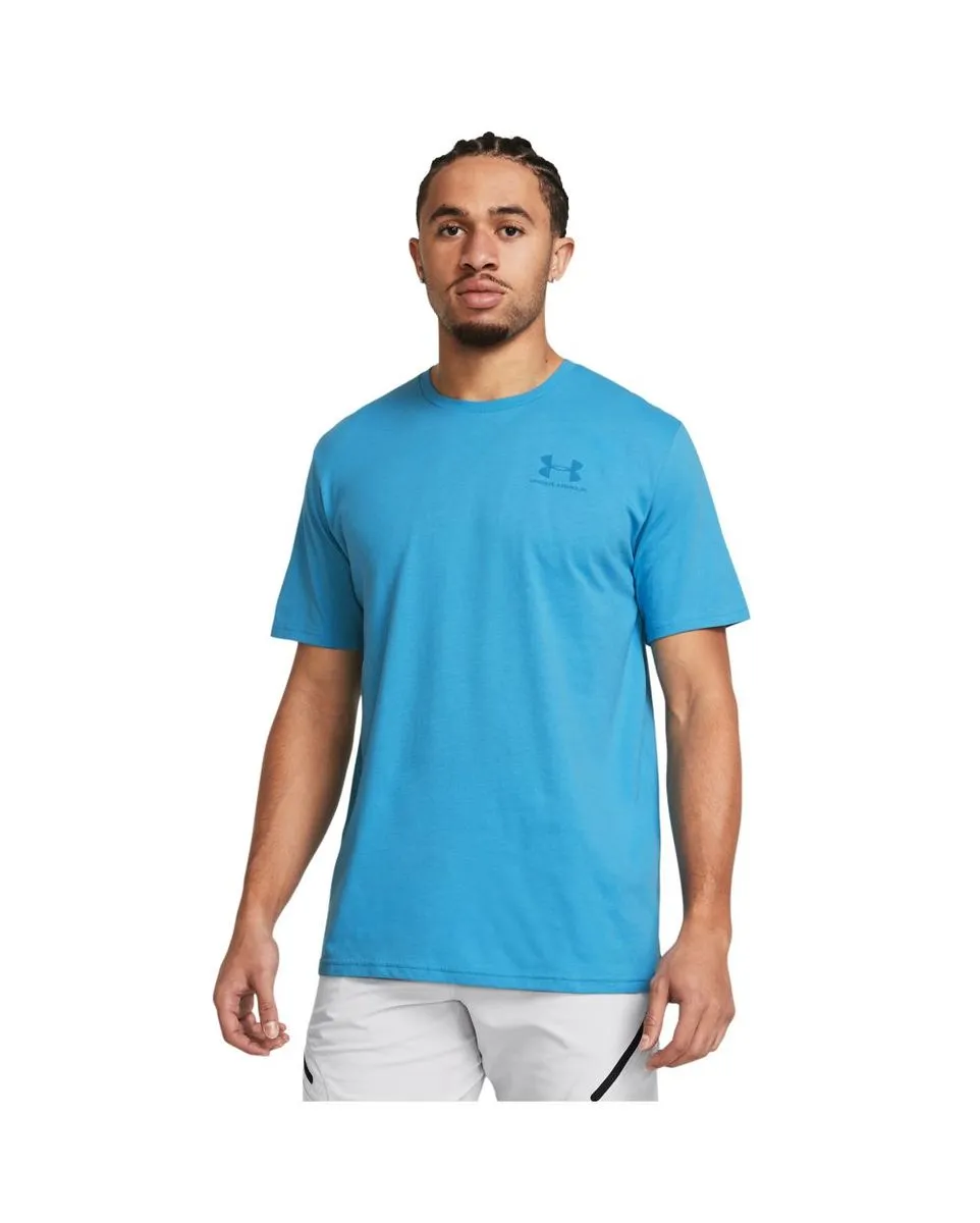 T-Shirt MC Homme UA M SPORTSTYLE LC SS Bleu