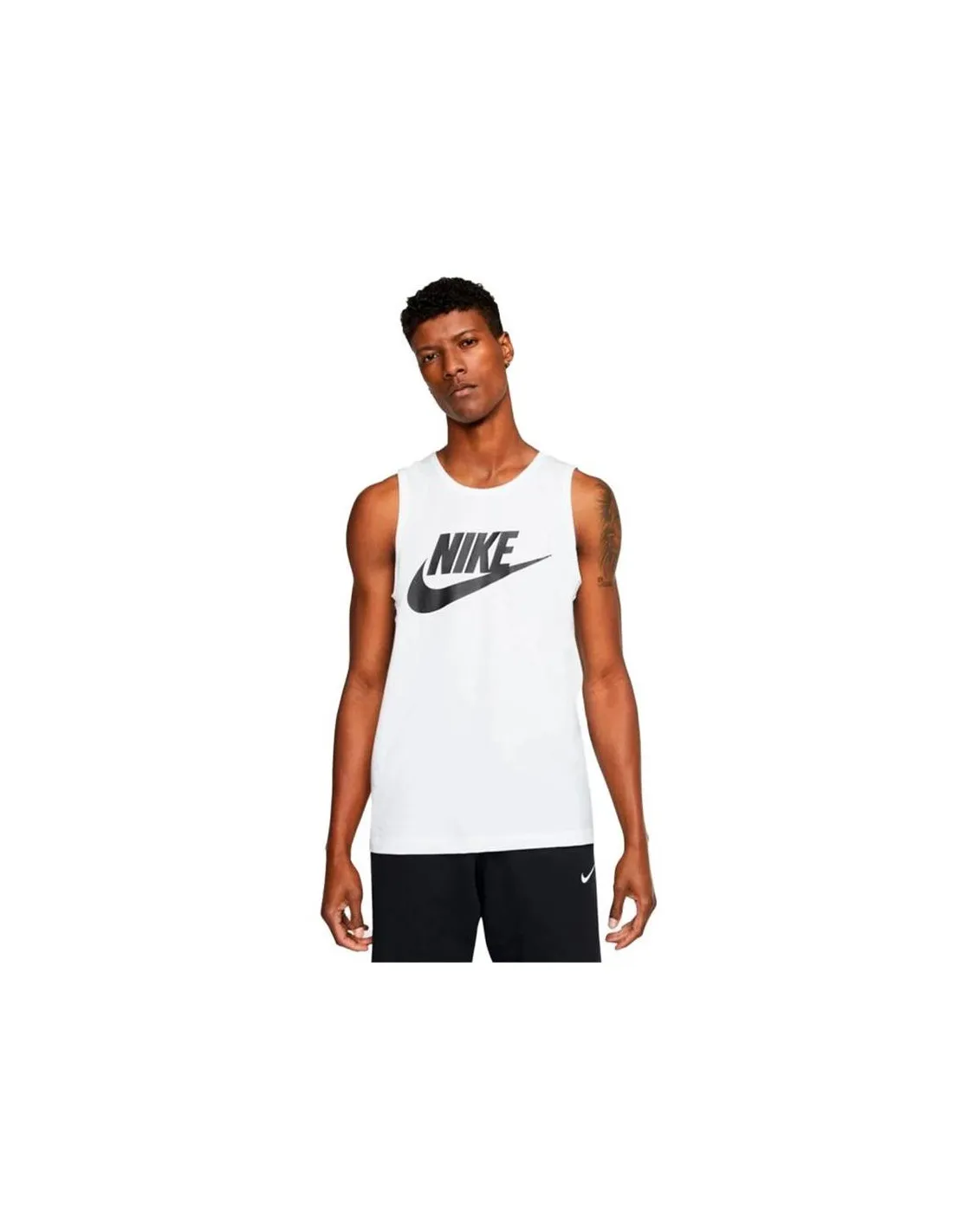 T-shirt Nike Dri-Fit Uv Miler Man Blanc