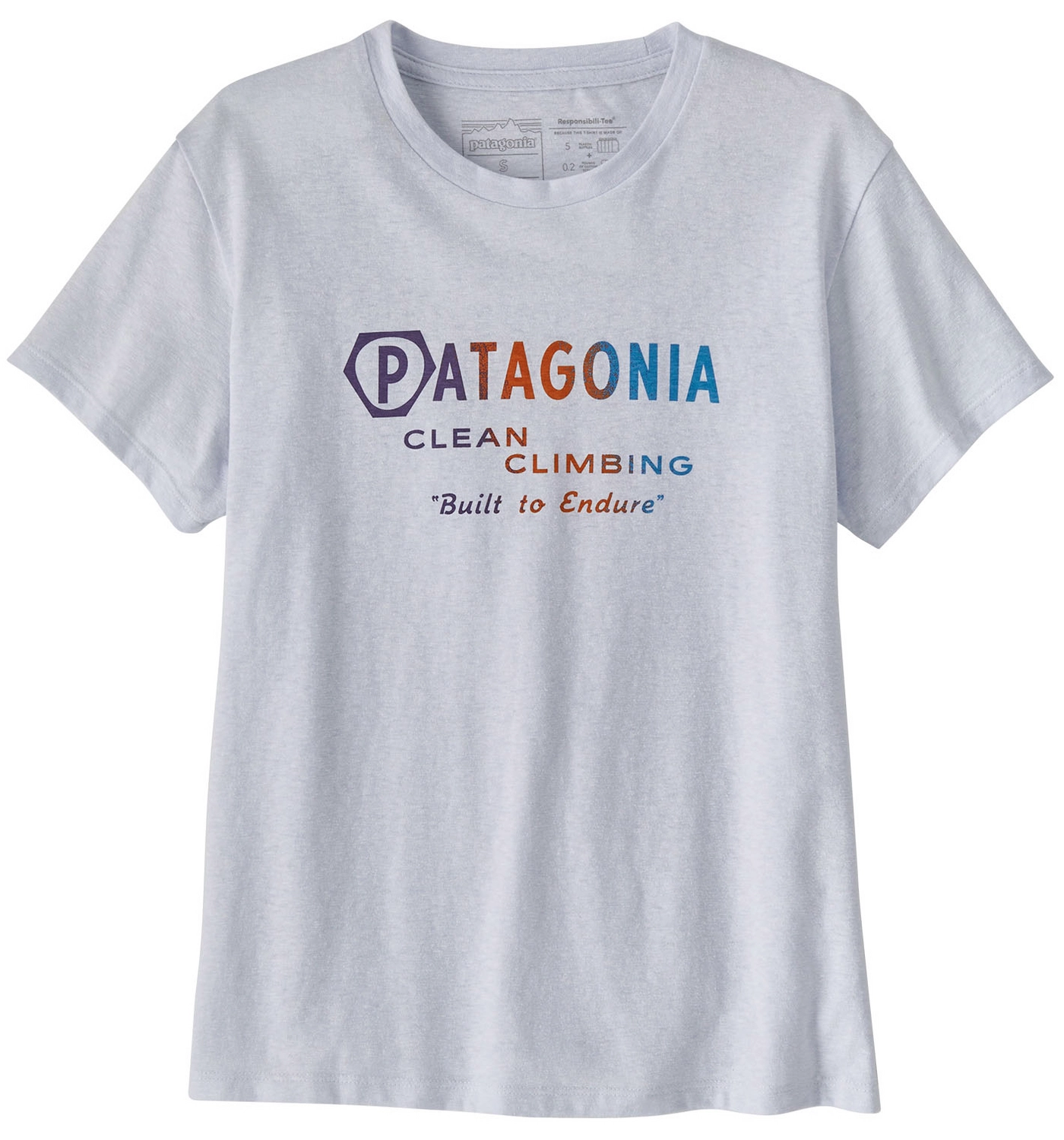 T-Shirt Patagonia Femme Endure Hex Responsibili Tee White