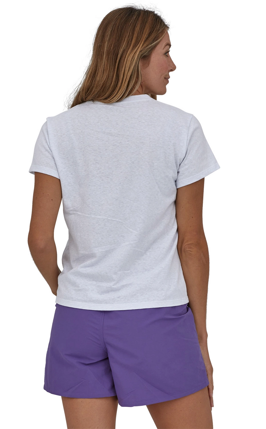 T-Shirt Patagonia Femme Endure Hex Responsibili Tee White