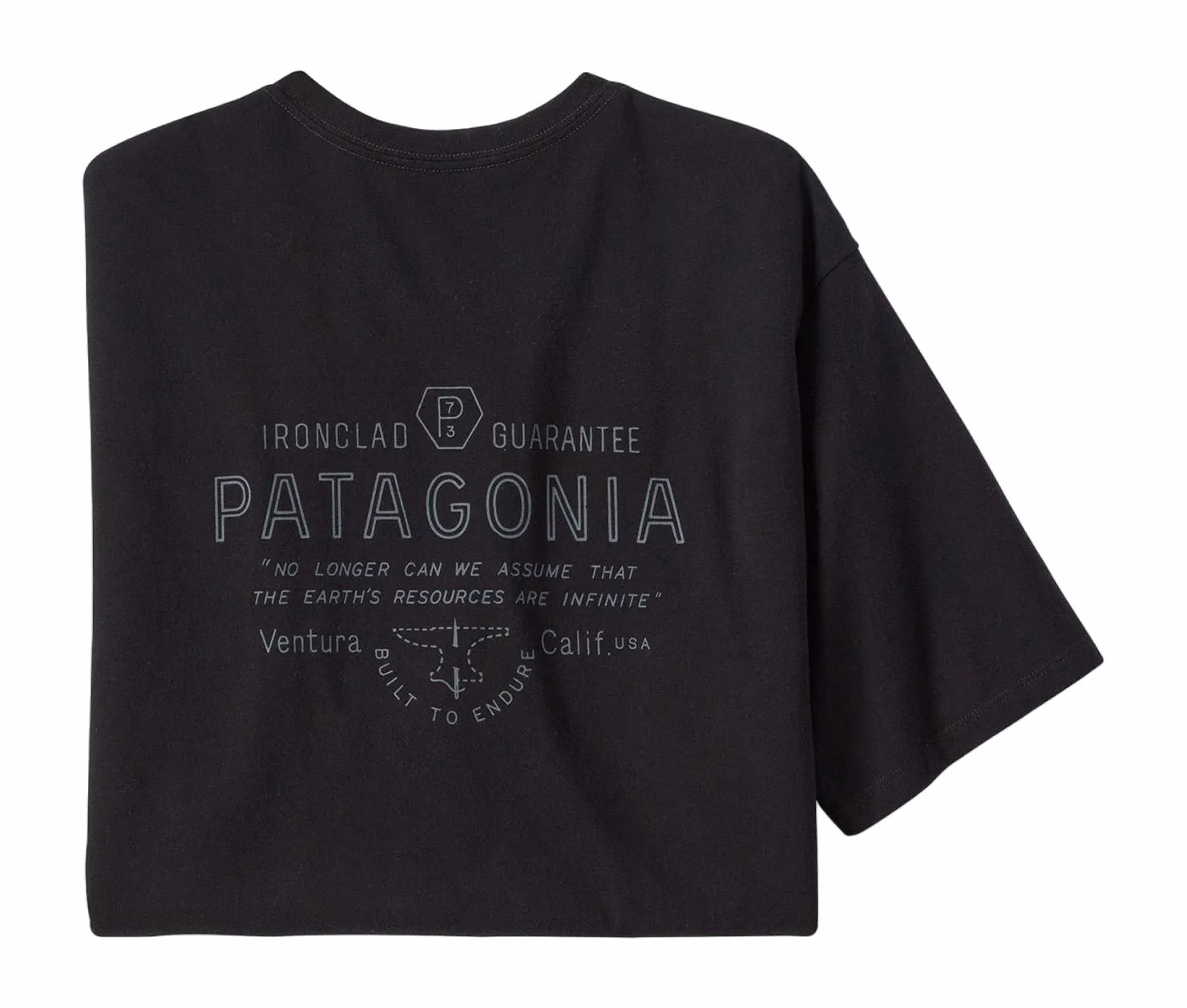 T-Shirt Patagonia Homme Forge Mark Responsibili Tee Sienna Clay