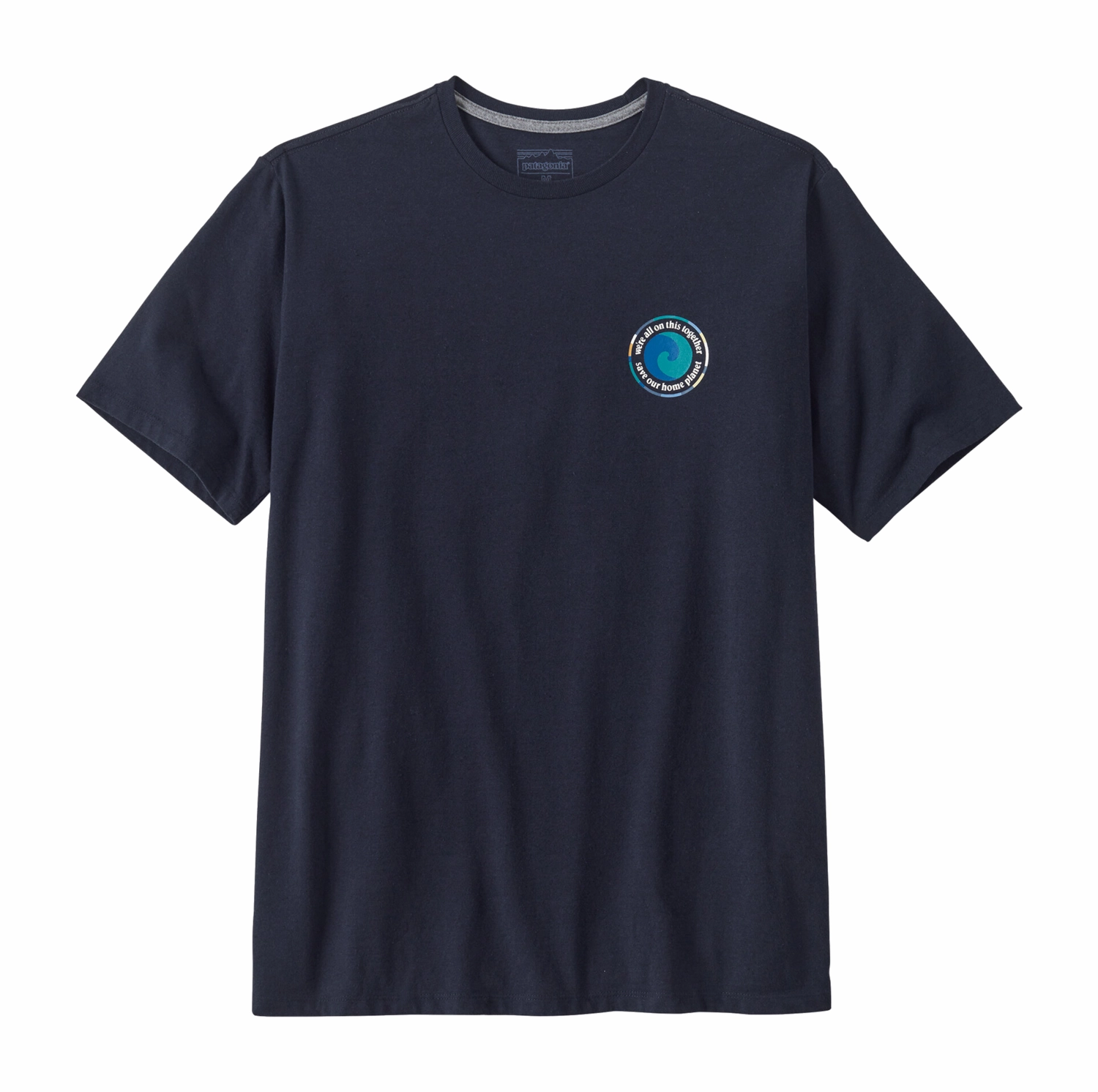 T Shirt Patagonia Homme Unity Fitz Responsibili Tee New Navy