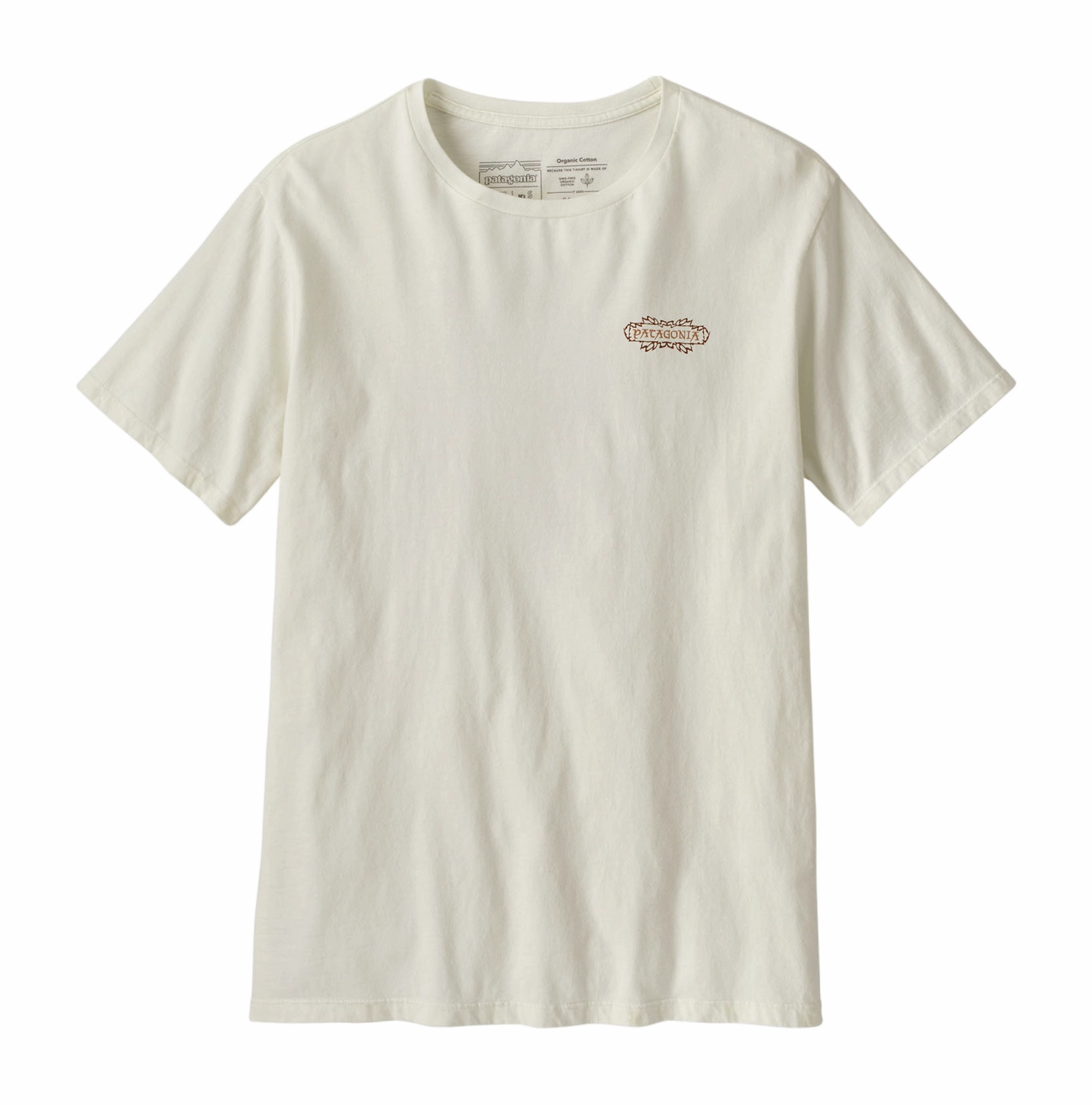 T-Shirt Patagonia Unisex Coastal Abundance Organic Birch White 23