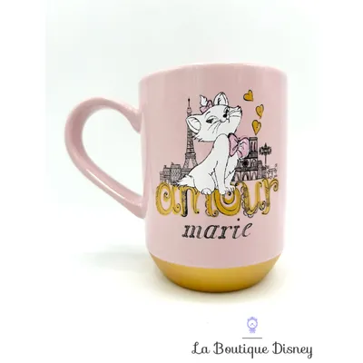 Tasse Marie Amour Disney Store 2016 mug Les Aristochats rose Be You Tifuli