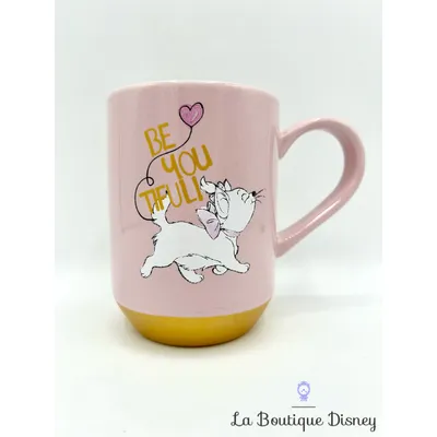 Tasse Marie Amour Disney Store 2016 mug Les Aristochats rose Be You Tifuli