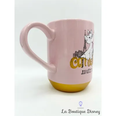 Tasse Marie Amour Disney Store 2016 mug Les Aristochats rose Be You Tifuli