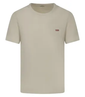 Tee-shirt coupe droite Levi's® en coton beige épais