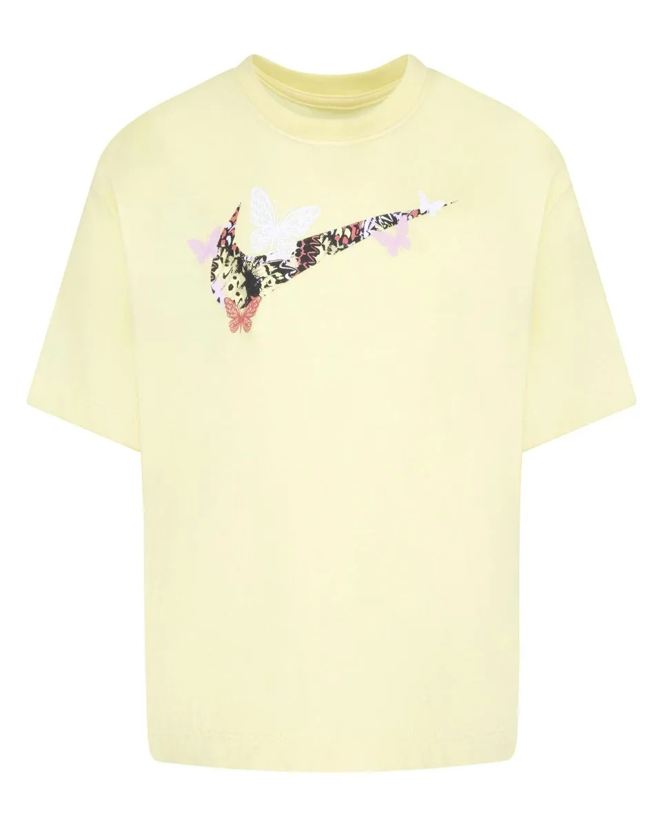 Tee-shirt Fille META-MORPH BOXY GRAPHIC TEE Jaune