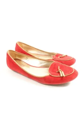 Tod’s Ballerines classiques rouge style décontracté