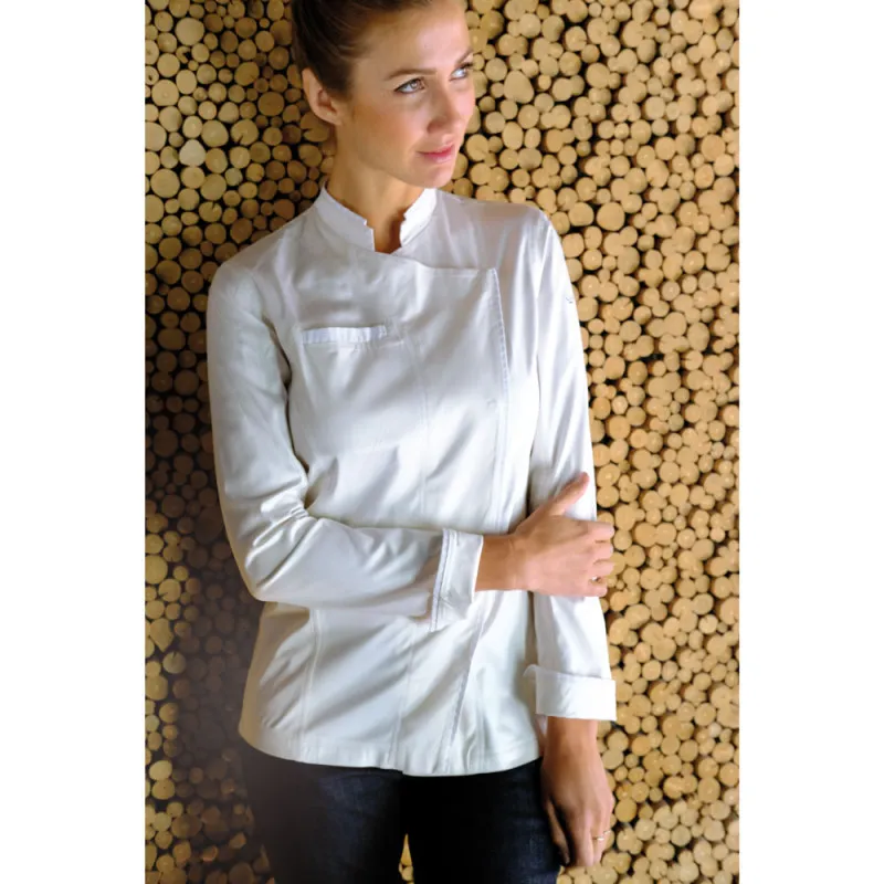 Veste cuisine manches longues Femme - Solanum LAFONT