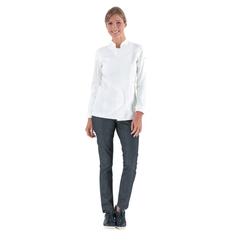 Veste cuisine manches longues Femme - Solanum LAFONT