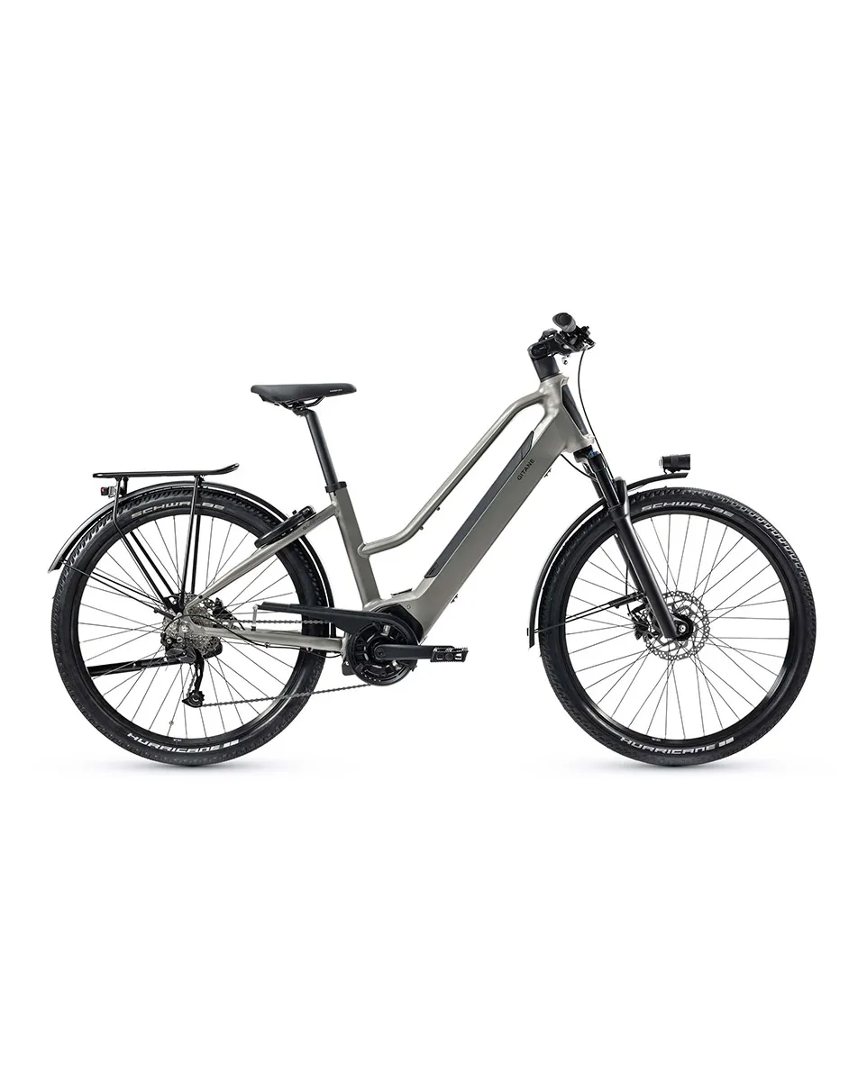 VTC électrique Unisexe G-LIFE INTENSE MIXTE 500 Wh Gris Sable