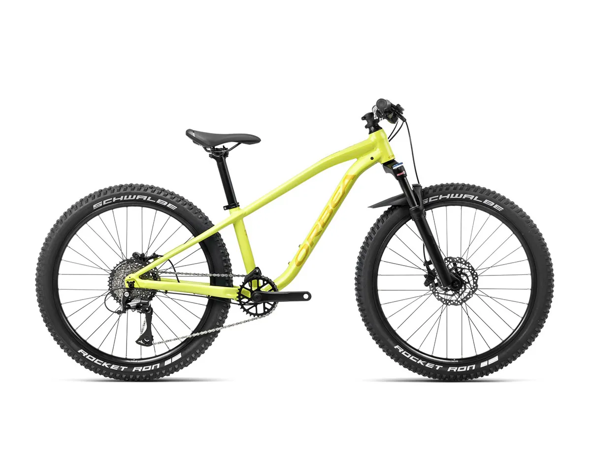 VTT semi rigide Enfant LAUFEY 24 H30 Jaune