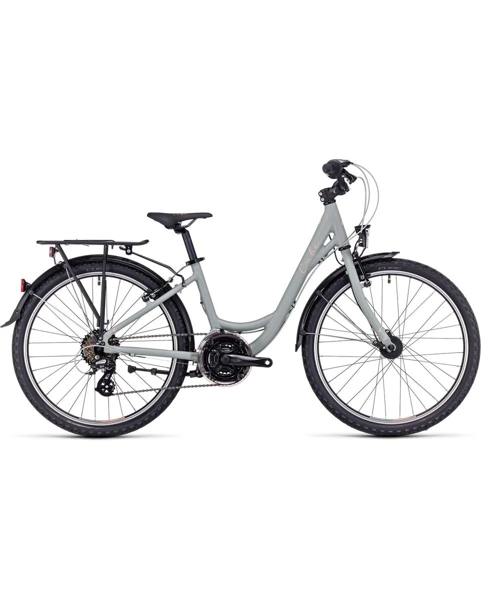 Vélo Enfant ELLA 240 Gris/Saumon