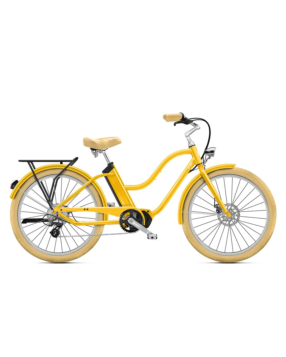 Vélo électrique urbain Unisexe IPOP 4 iPF400 DUO Jaune Impérial