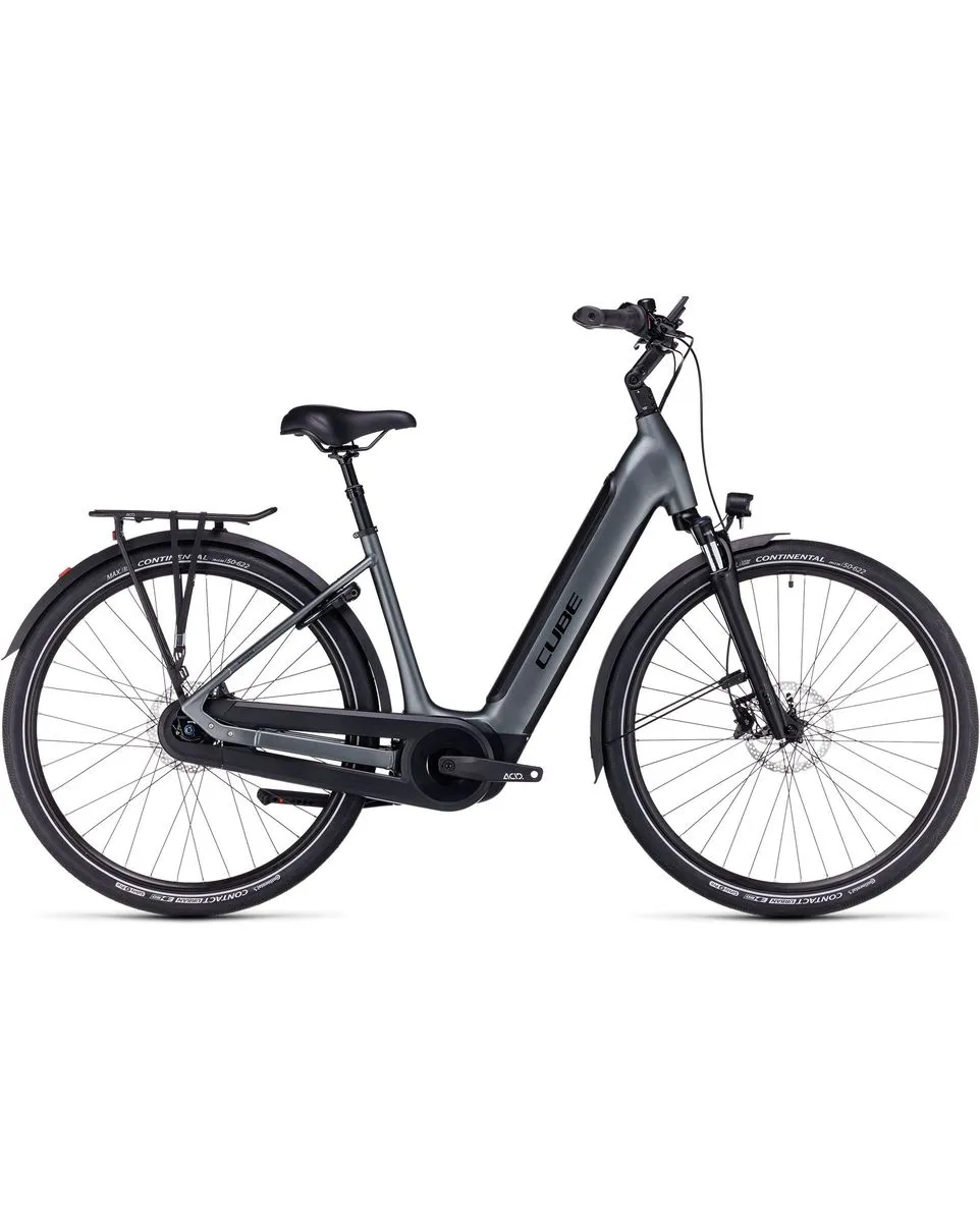 Vélo électrique urbain Unisexe SUPREME HYBRID PRO 500 Gris