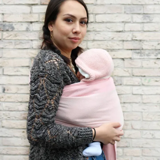 Yaro Newborn Rose - Ring Sling Tissé